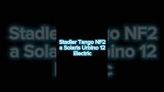 Stadler Tango NF2 a Solaris Urbino 12 Electric [upl. by Louanna]