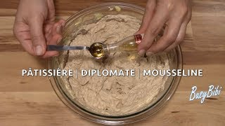 КРЕМ Патисьер МУСЛИН и Дипломат ✶Patissiere Diplomat amp Mousseline ✶ Bişmiş Krem Növləri Ep13 [upl. by Heiney722]