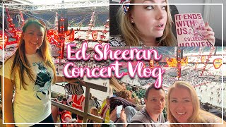 ED SHEERAN  TOUR CARDIFF 2022  WEEKEND VLOG  CATCH UP BOOK REVIEW  IT ENDS WITH US LOTTE ROACH [upl. by Dupre]