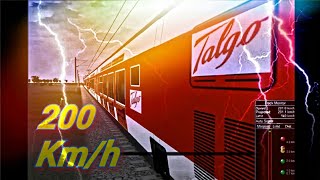 MSTS Talgo  Full 200 Kmh  AJAB GAJAB TRAINS 1 [upl. by Hsejar720]