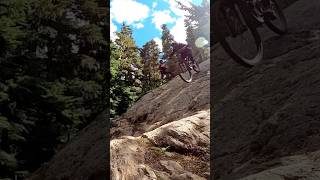 GoPro Effekt bei steilen MTB trails 📹 mtb shorts downhillmtb mtblove whistlerbikepark trails [upl. by Farika]