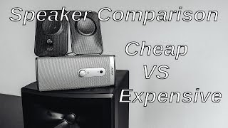 Direct Speaker Comparison  Amazon Basics vs Bose vs JBL 305 [upl. by Eilyac]