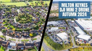 Milton Keynes DJI MINI 2 Drone Autumn 2024 [upl. by Kalvin]