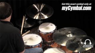 Sabian 16quot AAX Dark Crash Cymbal  Brilliant 21668XB1072313V [upl. by Atidnan]