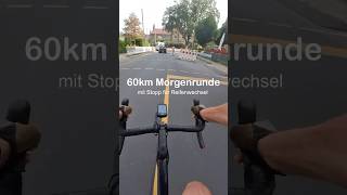 Kleine 60km Wochenendrunde mit Reifenwechsel rennrad roadbike fahrrad bike fitness radsport [upl. by Einnij921]