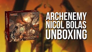 Archenemy Nicol Bolas  UNBOXING Magic The Gathering [upl. by Akcired]