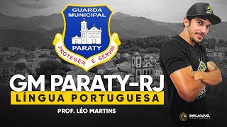 GUARDA MUNICIPAL PARATYRJ  LÍNGUA PORTUGUESA [upl. by Cameron]