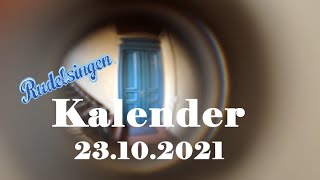 Der MitsingKalender am 23102021  Tag 296 [upl. by Voorhis]