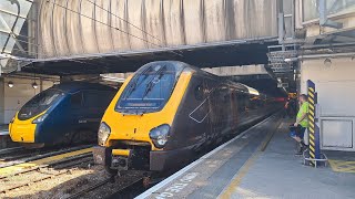 Trains At Birmingham New Street 180724 [upl. by Nemrak946]