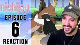 Nichijou Episode 6 Reaction  DEER VS PRINCIPAL [upl. by Mervin689]