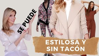 Cómo vestir CÓMODA CON ZAPATO PLANO SIN PERDER EL ESTILO tu Asesora de imagen y moda [upl. by Ennaillij892]