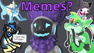 A Protogen Looks at WEIRD Furry Memes 44 [upl. by Novehc]