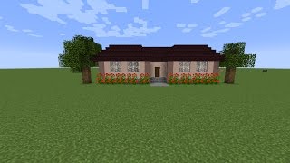 Minecraft ház épités 1 rész Családiház [upl. by Rives]