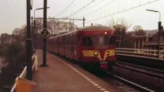 Met de trein door Nederland in de jaren 80 [upl. by Lleddaw]