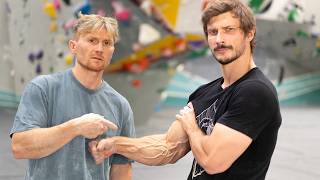 Secret to building insane forearm strength  Climbing with Anton Fomenko [upl. by Esined]