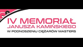 IV Memoriał Janusza Kamińskiego  Puchar Polski Masters [upl. by Anivek]