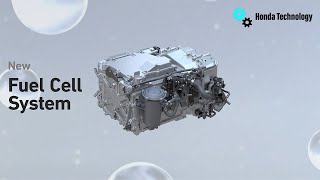 【Honda Technology】Introduction of allnew fuel cell system technology [upl. by Hazem620]