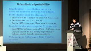 G Sallé  JRE Journée de la recherche équine 2014  Nématodes et Pursang Arabes Polonais [upl. by Asehr]