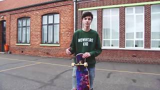 LONGBOARD TRICKTIP  FS 180 NoComply [upl. by Aidin]