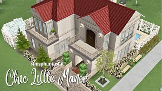 The Sims FreePlay  Chic Little Manor  House Tour  Simsphantasia [upl. by Iolanthe]