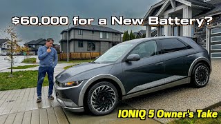 60000 EV Battery Replacement 2023 IONIQ 5 Owners Take [upl. by Eiwoh]