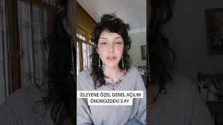 İZLEYENE ÖZEL GENEL AÇILIM ÖNÜMÜZDEKİ 3 AY tarot tarotokuması spiritüel açılım [upl. by Llirred481]