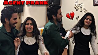 AGENT PRANK On My Girlfriend 💔  GONE WRONG [upl. by Natsirhc]