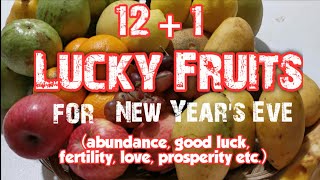 12 Lucky Fruits for 2025 luckyfruit 2025 luckyfruits2025 [upl. by Naes]