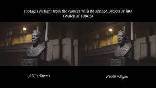 Camera Comparison a6400 vs a7C [upl. by Spanjian]