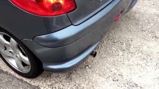 206 16l 16s GRPN Exhaust Sound [upl. by Ainitsirc]