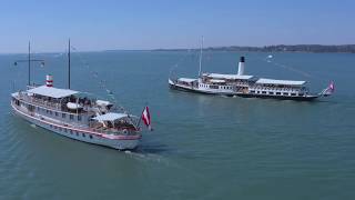 Historische Schifffahrt Bodensee  kommen Sie an Bord der Träume [upl. by Naes544]