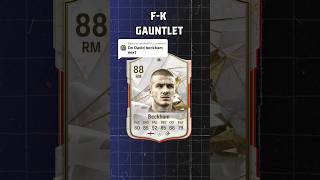 David Beckham Free Kick Gauntlet eafc fifa [upl. by Tirrej]