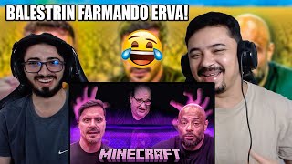 MAROMBAS FALANDO DE FARM NO MINECRAFT  BB100 Games  REACT [upl. by Ardith]