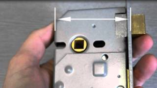 Mortice Lock Measurement Guide Video [upl. by Asiek]