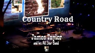 James Taylor and his All Star Band perform Country Road The Honda Center 103021 [upl. by Nnep]