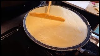 COMO HACER MASA DE CREPAS PARA NEGOCIO RECETA FÁCIL DE CREPAS CREPAS DE ZARZAMORA [upl. by Groos219]