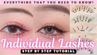 BEST Lashes for YOUR Eyes  INDIVIDUAL LASHES Step by Step Tutorial  Easy amp Beginners Friendly [upl. by Cahan828]