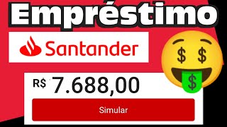 Empréstimo pessoal Santander liberado como ter empréstimo pessoal no Santander vale apena [upl. by Niwled]