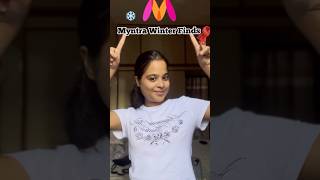 Myntra Winter Finds under 999  ytshorts haul shoppinghaul trending myntrafinds myntrahaul [upl. by Uthrop]