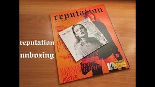 Taylor Swift  reputation Unboxing Magazine Vol 1 [upl. by Lynsey]