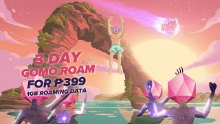 Flying Somewhere Get Roaming Data with NEW GOMO Roam [upl. by Nilesoj675]