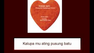 Pusong Bato Kapampangan Pusung Batu By Project Alpha With Lyrics [upl. by Anni]