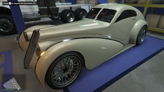 GTA V 🚦Salvage Yard🚦 🚗Export Vehicle🚗 Selling the Truffade Z Type 2142 [upl. by Anoynek]