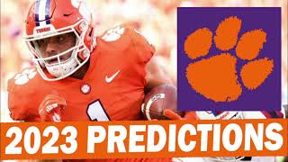 Clemson Football 2023 Predictions [upl. by Lebazej]