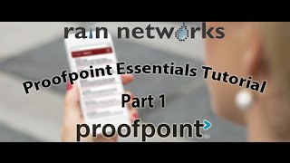 Proofpoint Essentials Tutorial Pt 1 Creating Customers amp Breadcrumb [upl. by Ranip]