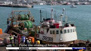 Probe into sinking of fishing trawler [upl. by Atsirk]