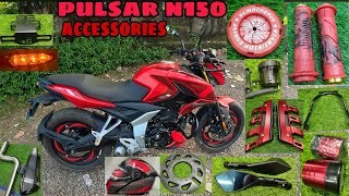 Pulsar n150 modified  modification accessories availablebest modified [upl. by Lytsyrk]