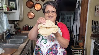 FLOUR TORTILLAS  Step By Step  Tortillas De Harina ❤️ [upl. by Mal]