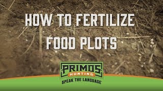 Easy Ways to Fertilize Food Plots [upl. by Ahsinra]