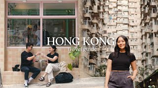 Hong Kong Travel Guide What to eat  do in 3 days 🇭🇰 [upl. by Vona]